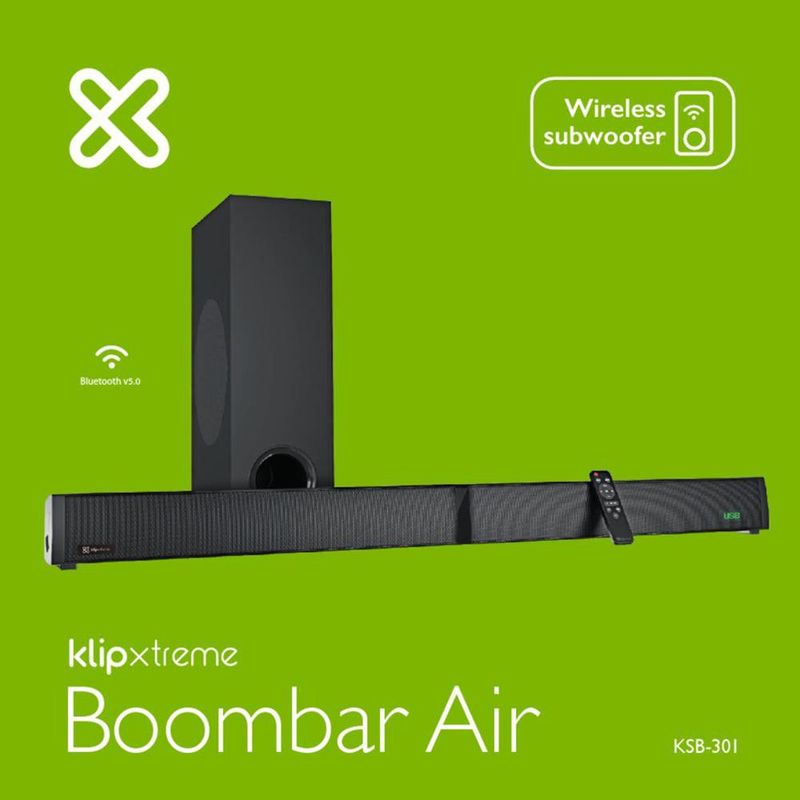 Barra de Sonido BoomBar Air KSB-301 Klipxtreme