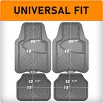 Set de Alfombras para Carro Gris 4 Pzas - Armor All