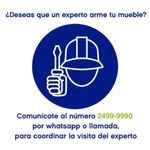 Sofá Cama Con Apoya Brazos Ajustable Azul - Z