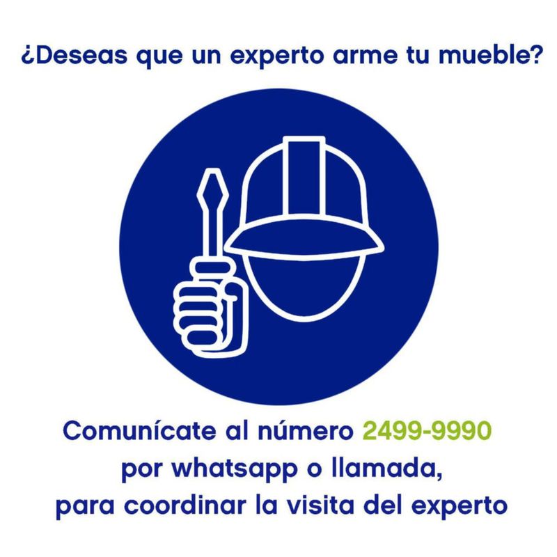 Sofá Cama Con Apoya Brazos Ajustable Azul - Z