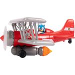 Playset Avión Biplano Tornado con Figura de Sonic 2.5 Plg