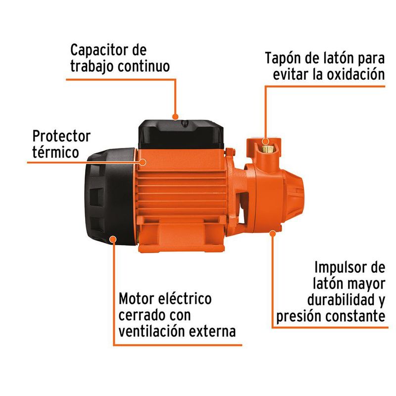 Bomba De Transferencia De 1/2 Hp - Truper