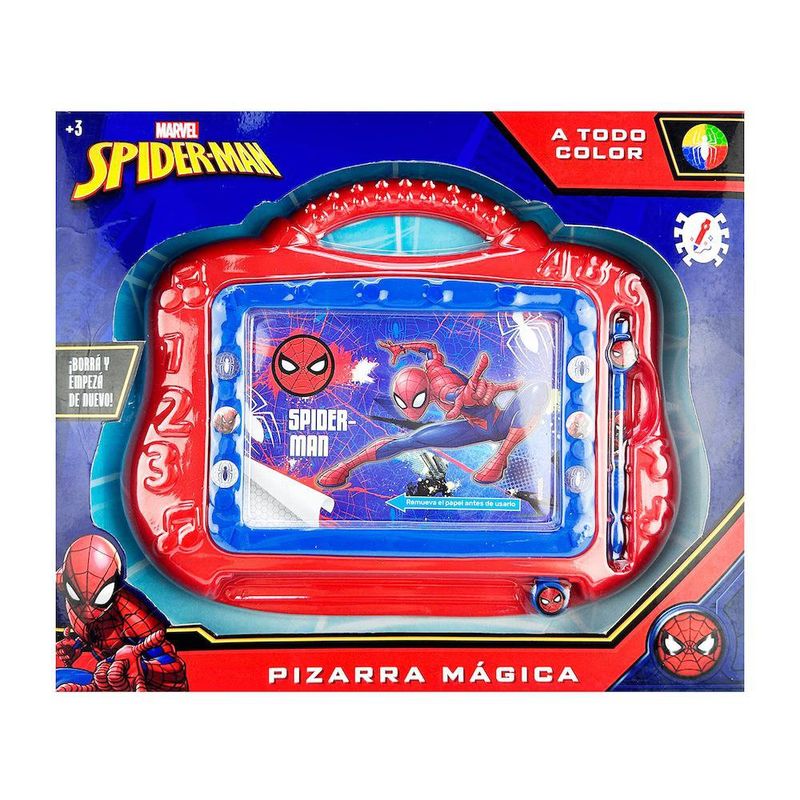 Pizarra Mágica con Colores Spiderman