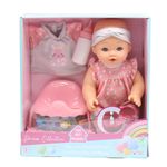 Muñeca bebé con Baño Musical y Accesorios