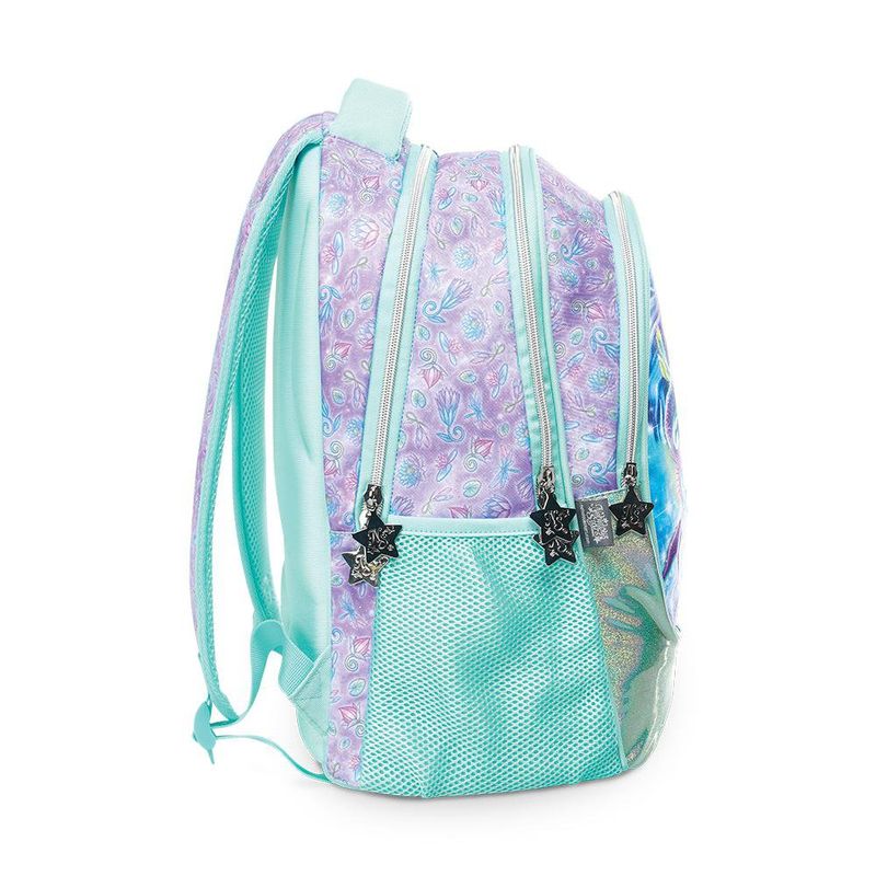 Mochila Escolar Nebulous Star Celeste y Lila