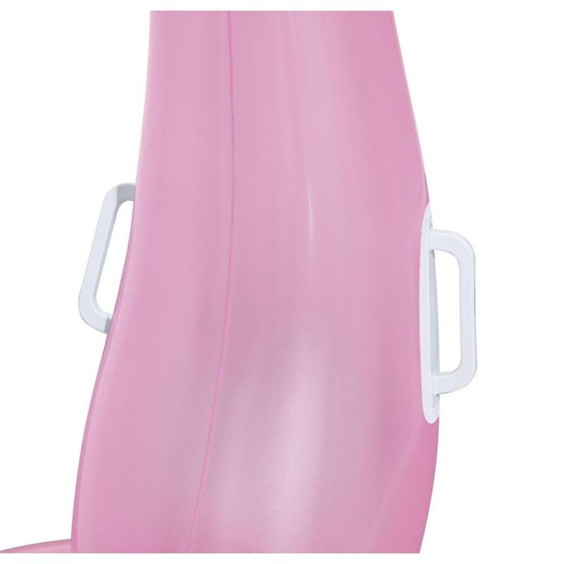 Flotador Inflable de Flamenco Rosa con Manijas para Niños