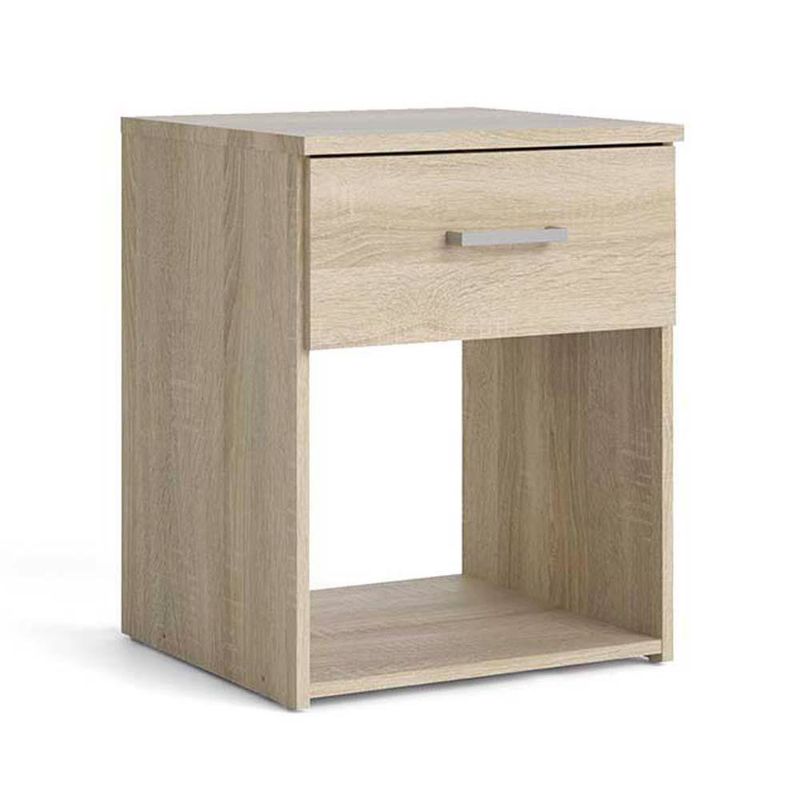 Mesa de Noche Beige 37.6x36x47.5 Cm - Tvilum