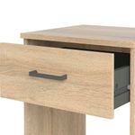 Mesa de Noche Beige 37.6x36x47.5 Cm - Tvilum