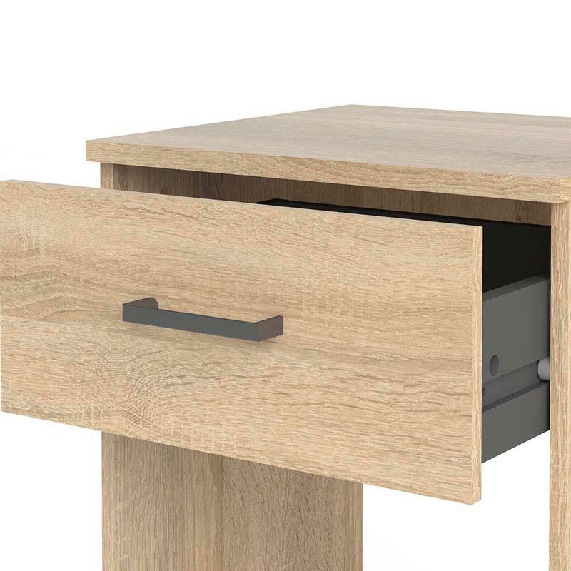 Mesa de Noche Beige 37.6x36x47.5 Cm - Tvilum