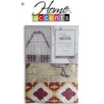 Set de Cortinas para Cocina Mosaico 3 Pzas