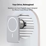 Soporte de Ventilación para Automóvil con Magsafe Gris