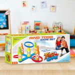 Juego de Lanzamiento de Aros con Base