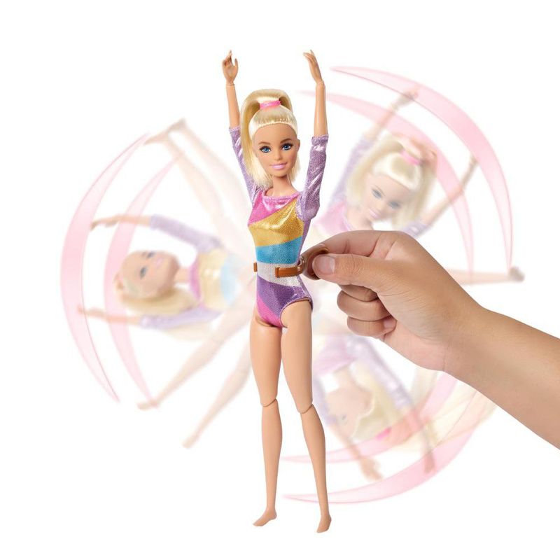 Muñeca Barbie Gimnasta con Viga de Equilibrio