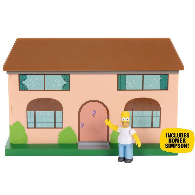 Set Diorama Sala De Estar De Los Simpsons
