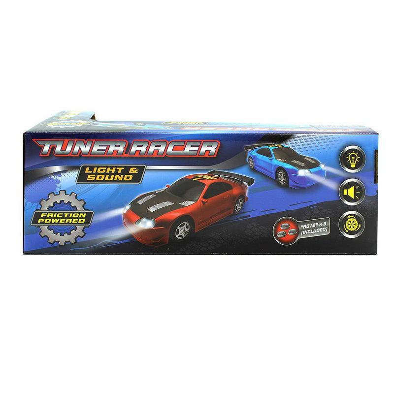 VEHICULO DE CARRERA TUNER AZUL