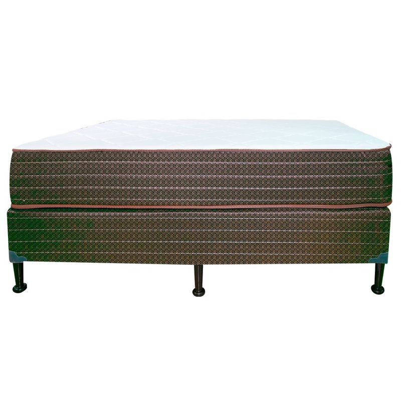 Set de Cama Colchón + Base Box Ortopédica - Facenco Varios Tamaños