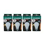 Pack de 4 Bombillas LED Luz Cálida E27 9 W