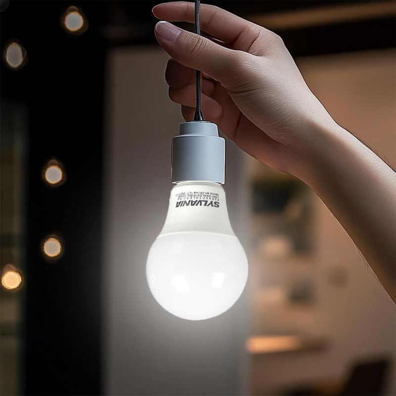 Pack de 4 Bombillas LED Luz Cálida E27 9 W