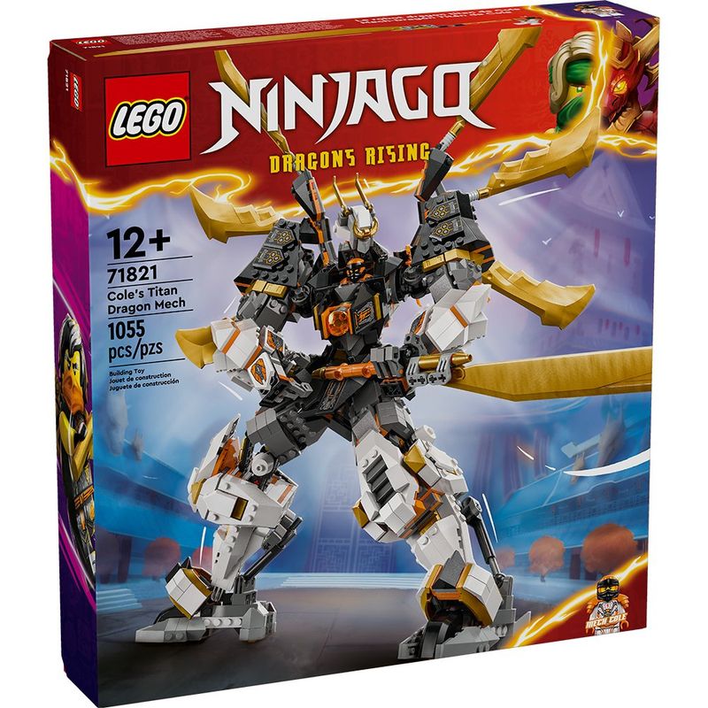 Mech-Dragón Titan de Cole 1055 Pzas - Lego
