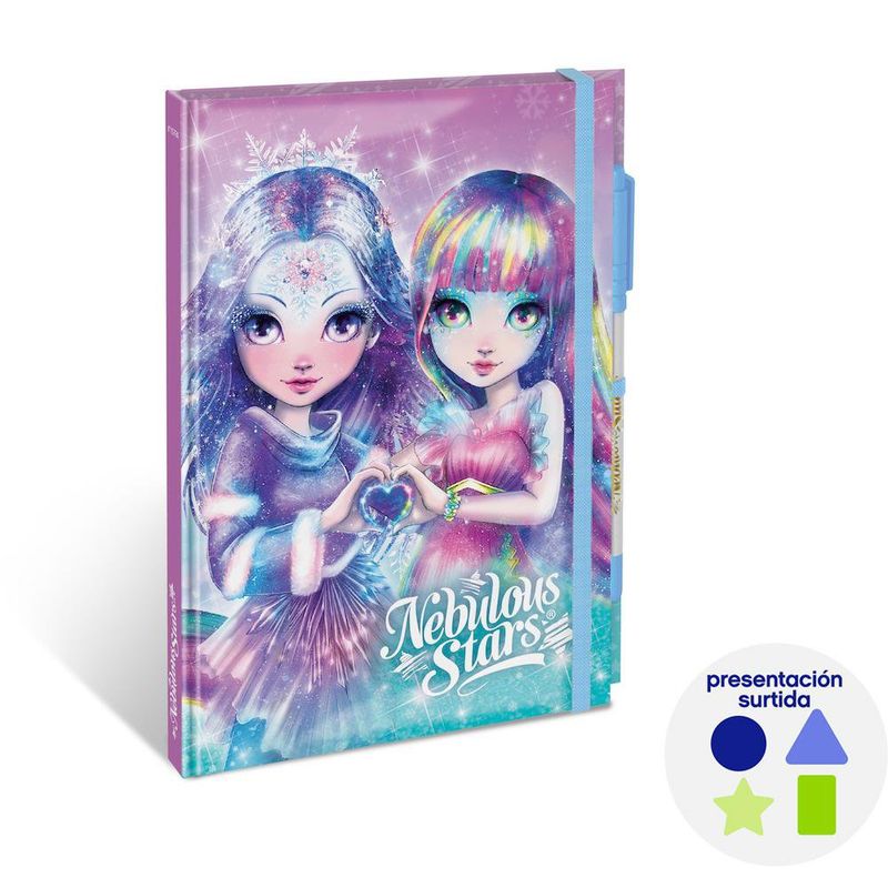 Cuaderno Deluxe Blanco Nebulous Stars Surtido