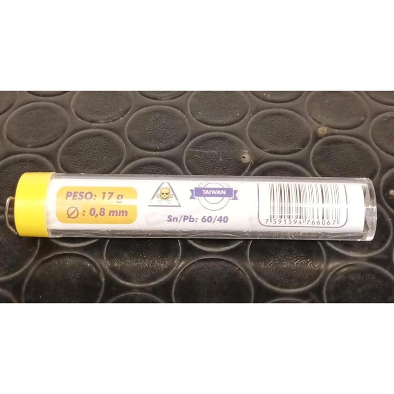 Tubo de Estaño con Núcleo de Resina 0.8 Mm - Coninca