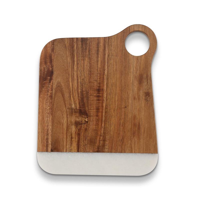 Tabla de Madera y Mármol