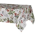 Mantel Rectangular Resinado Cerezas