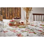 Mantel Rectangular Resinado Cerezas