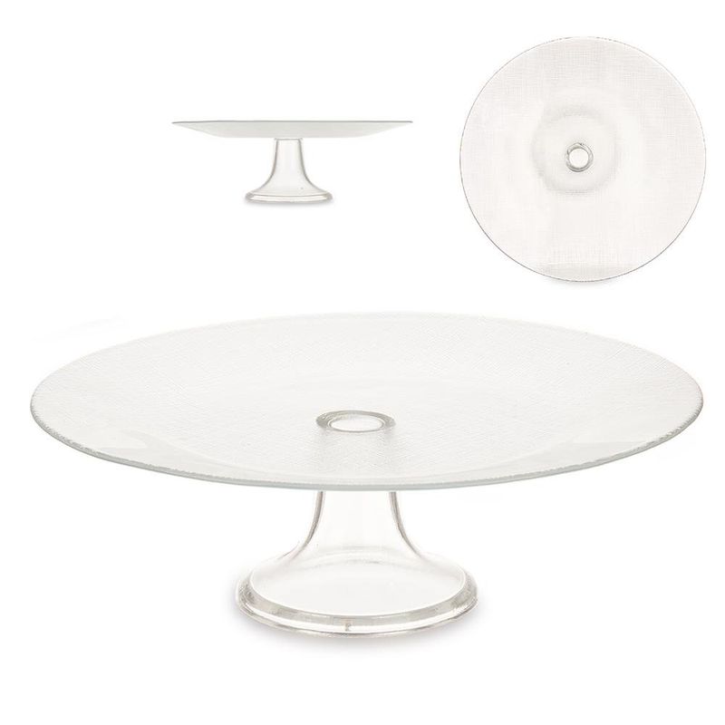 Pastelero-de-Vidrio-con-Pedestal-33-Cm