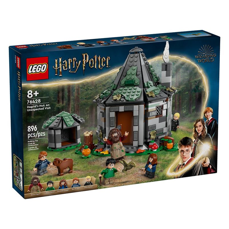 Cabaña de Hagrid: Una Visita Inesperada 896 Pzas Lego Harry Potter