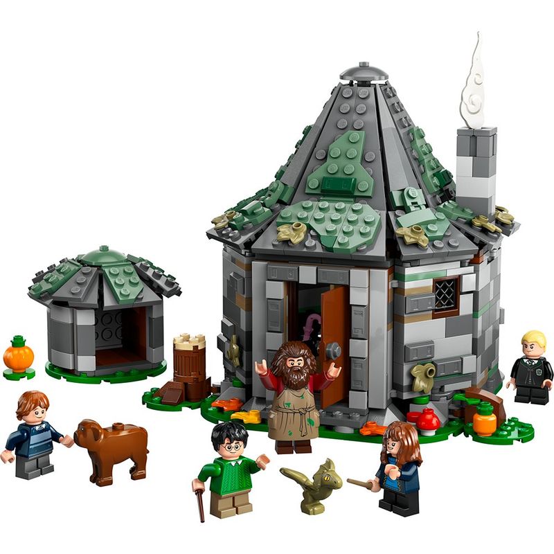 Cabaña de Hagrid: Una Visita Inesperada 896 Pzas Lego Harry Potter