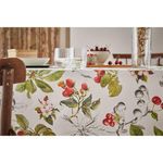 Mantel Rectangular Resinado Cerezas