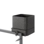 Repisa de Pared para Plantas Cubiko Negra