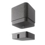 Repisa de Pared para Plantas Cubiko Negra