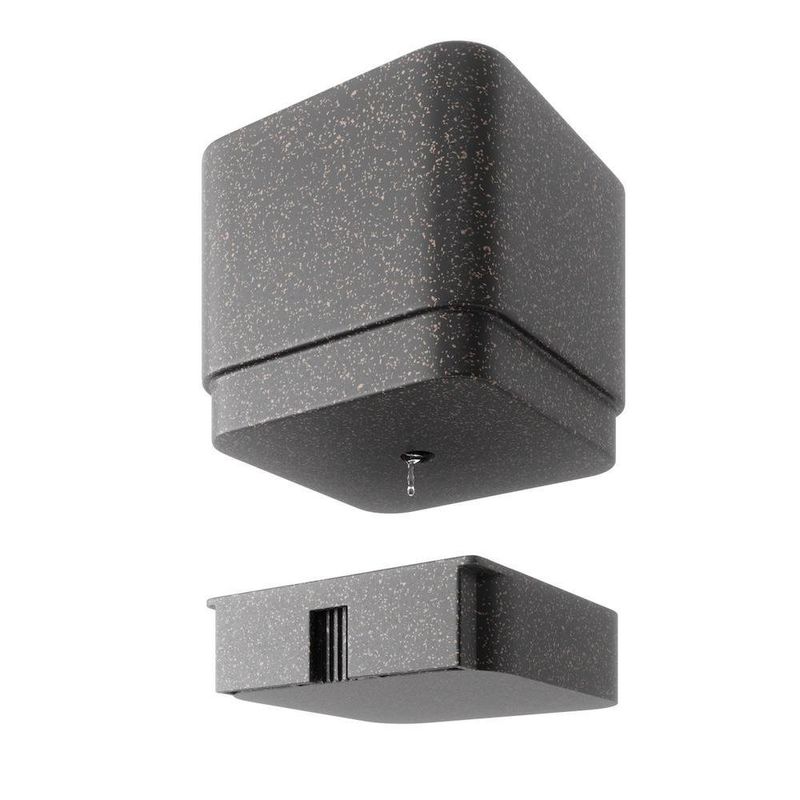 Repisa de Pared para Plantas Cubiko Negra