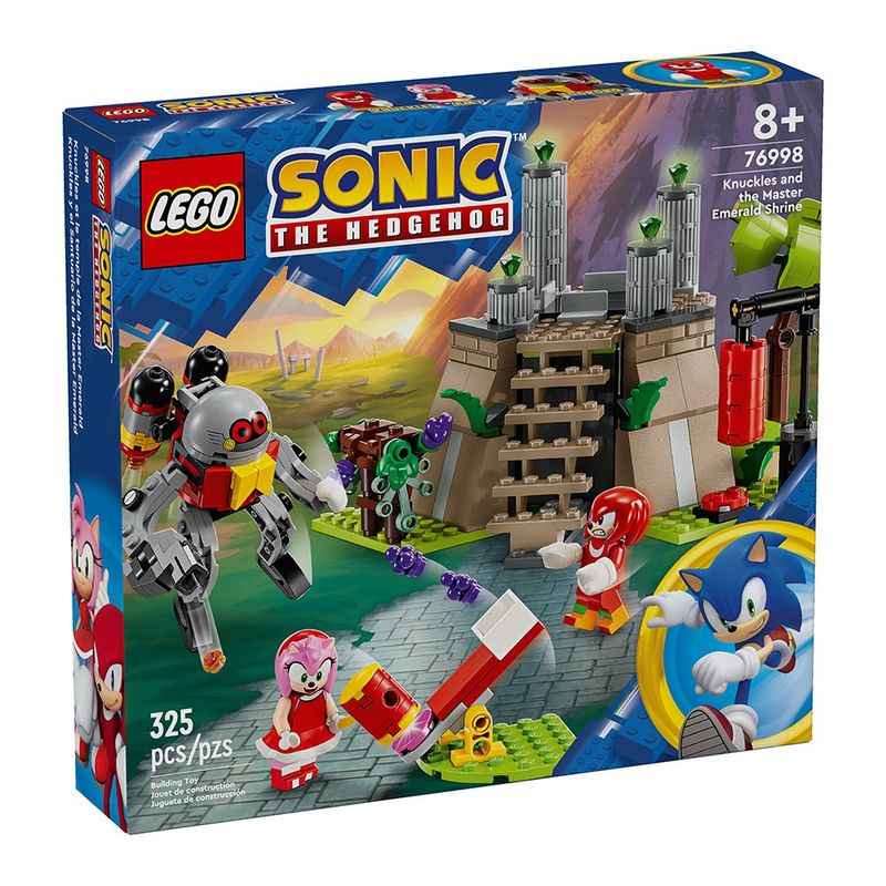 Set Lego Sonic Knuckles And The Master Emerald Shrine 325 Pzas