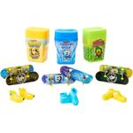 Hot Wheels Skate Paquete de Chicles con 2 Monopatines