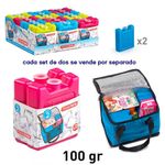 Set de 2 Acumuladores de Frío para Loncheras Colores Surtidos