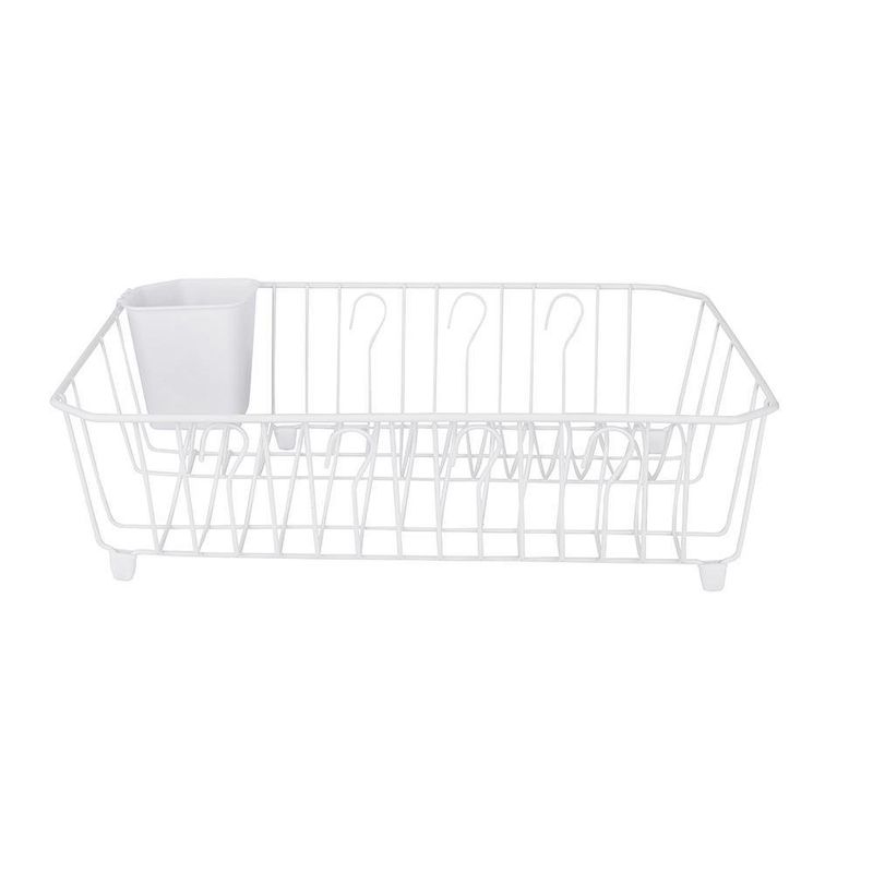 Escurridor con Bandeja para Platos y Porta Cubiertos - Varios Colores