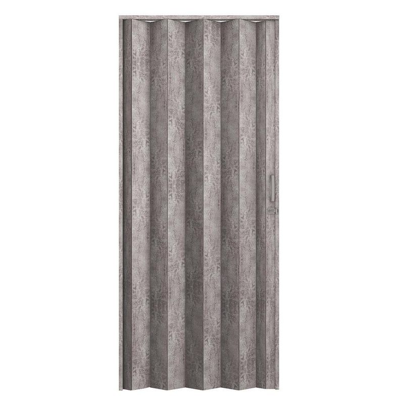Puerta de PVC Plegable Milano Cement Berlín 90x210 Cm