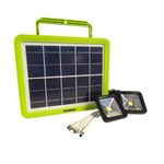 Sistema Dos en Uno de Iluminación Solar 4 W