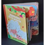 Libro c/pestañas para aprender de la granja