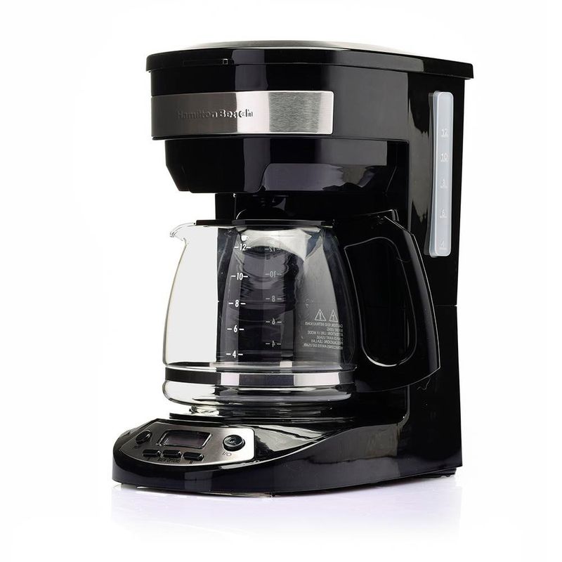 Cafetera Programable Jarra de Vidrio 12 Tazas