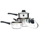 Batería de Cocina Acero Inoxidable 5 Pzas
