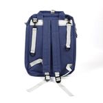 Mochila con Cargador USB Azul 30X19X42 Cm