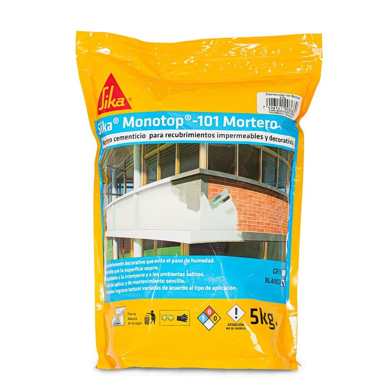 Sika Monotop 101 Gris 5Kg - Sika