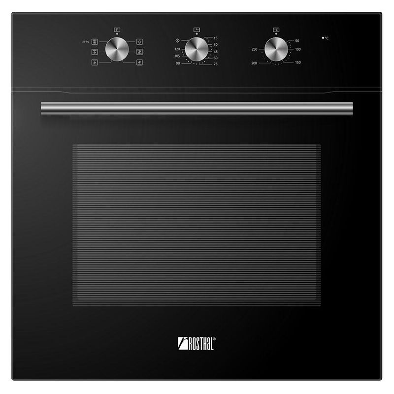 Horno Eléctrico Empotrable Negro