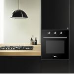 Horno Eléctrico Empotrable Negro