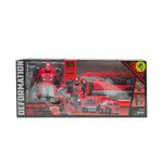 Robot de Construcción Rojo 9 Plg