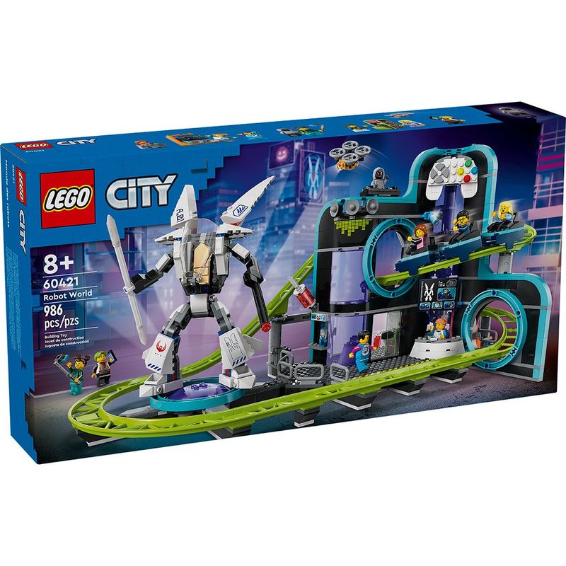 Montaña Rusa de Robot World 986 Pzas - Lego